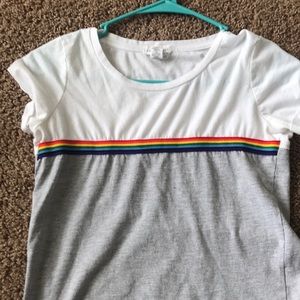 Cropped short sleeved shirt!